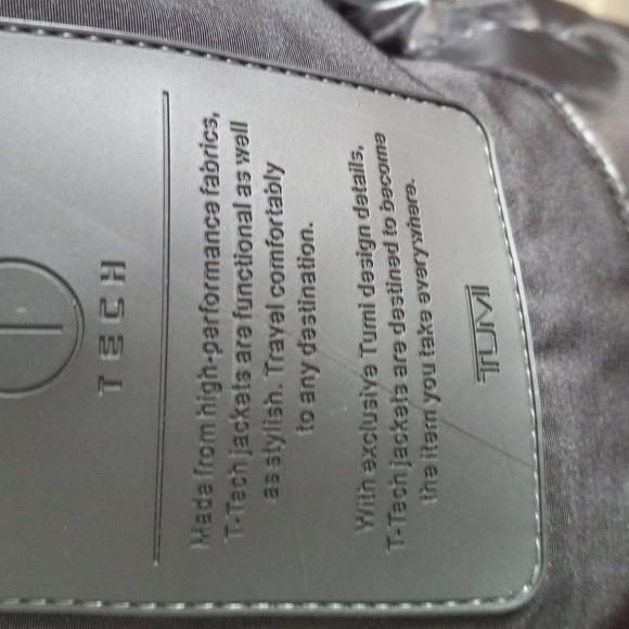 πHPπ Tumi tech black jacket - Picture 7 of 13